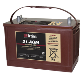 Trojan Group 31AGM   12 Volt Battery 