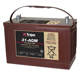 Trojan Group 31AGM  GEM CAR  12 Volt Battery