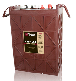 Trojan L16P-AC 420 AH Deep Cycle Battery 