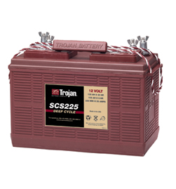  Trojan SCS225 12 Volt 130ah Flooded Lead Acid Deep Cycle Battery